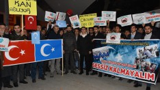 Çin’in Doğu Türkistan Zulmü Ordu’da protesto edildi