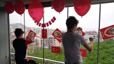 Ordulu iki kardeşin 23 Nisan İçin İstediği Türk bayrağını polis aldı