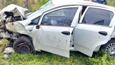 Ordu'da sağlık personeli kaza yaptı: 4 yaralı