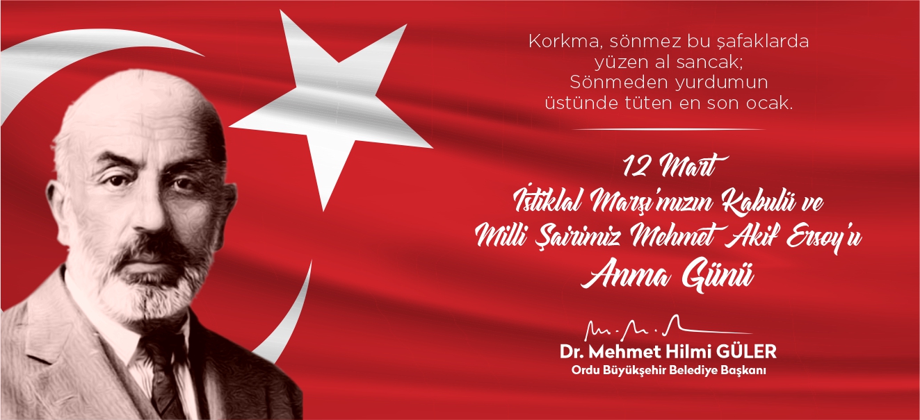 Başkan Güler, 12 Mart İstiklal Marşı’nın Kabulünü Kutladı